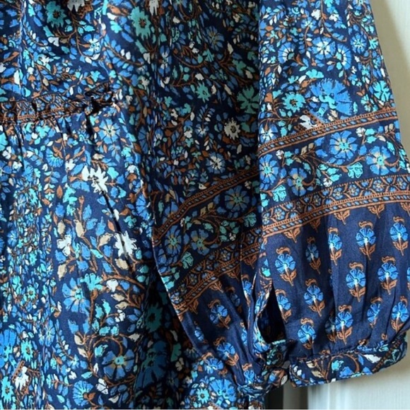 NWT Vineyard Vines Fenwick Paisley Tiered Dress Medium - Picture 3 of 6